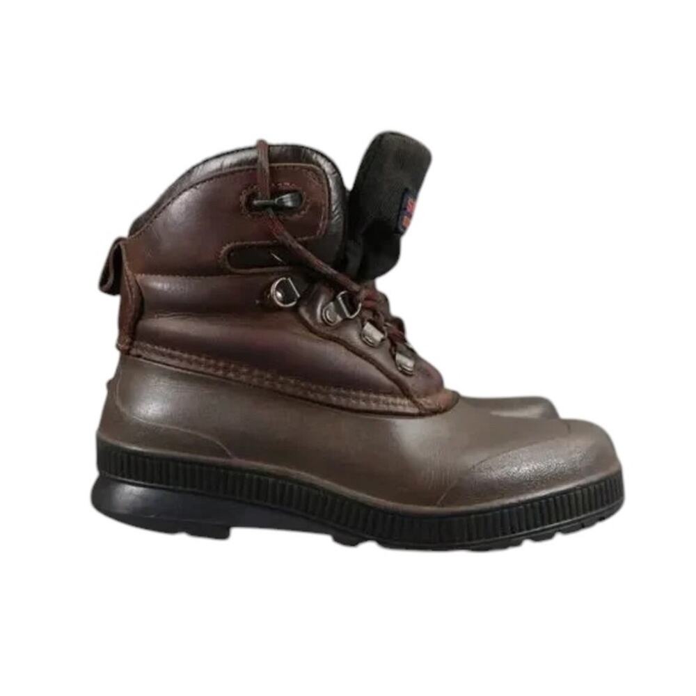Sorel Shoes Womens 7 Boot Winter Snow Vintage Kaufman Leather Lace Up Lined Warm